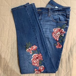 Kenzie embroidered jeans
